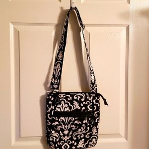 THIRTY-ONE BLACK AND WHITE CROSSBODY BAG